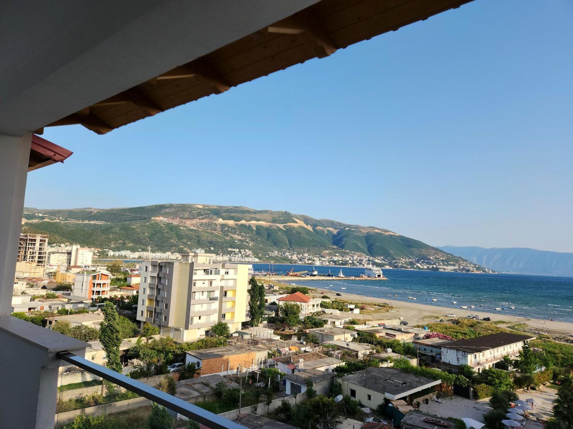 Panorama View Apt, 150M To Beach, 750M Lungo Mare Apartment Vlore Ngoại thất bức ảnh